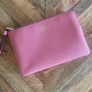 COACH Corner Zip Wristlet